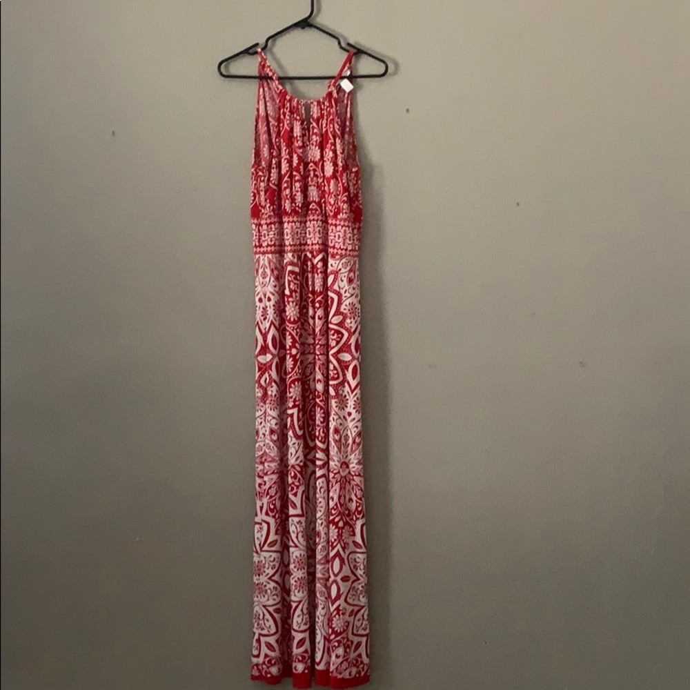 Red dress